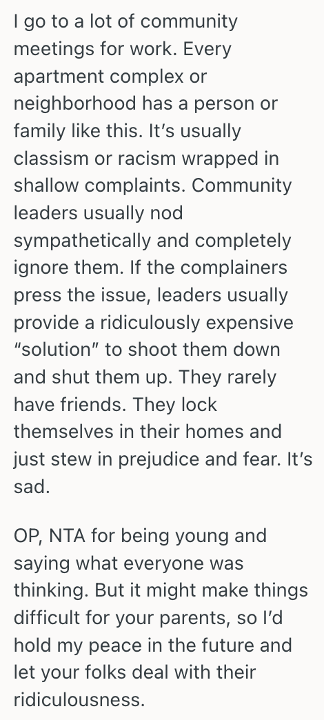 Screenshot 2025 08 04 at 10.47.57 A Womans Complaint At An HOA Meeting Just Kept Getting More Absurd, So A Homeowner Couldnt Help But Giggle At Their Problems