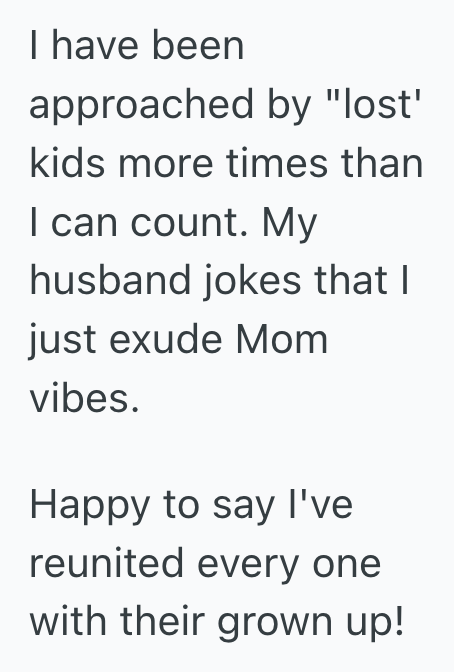 Screenshot 2025 08 04 at 3.03.20 PM A Retail Worker Was Just Grabbing A Snack At The Neighboring Store On Her Break, But She Didn’t Expect A Lost Child To Mistake Her For An Employee