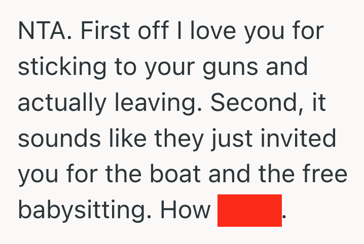 Screenshot 2025 08 04 at 8.57.21 AM Her Aunt And Uncle Entrap Her And Her Friend Into Babysitting, And Are Astonished That They Refused And Left
