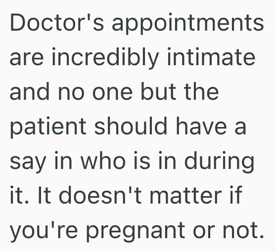 Screenshot 2025 08 05 at 2.42.21 PM Woman Told Her Husband That She Doesnt Want His Mother With Her During Her Doctors Appointment, And He Got A Little Upset