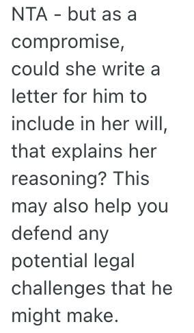 Screenshot 2025 08 05 at 5.18.07 PM Mom Expects Them To Deal With Their Brothers Part Of Her Will After Shes Gone, But They Dont Want To Deal With It