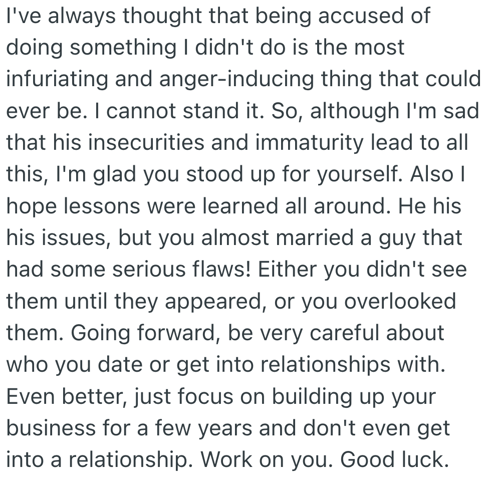 Screenshot 2025 08 06 at 1.55.30 PM Her Boyfriend Accused Her Of Cheating, But She Very Quickly Turned The Accusation Tables