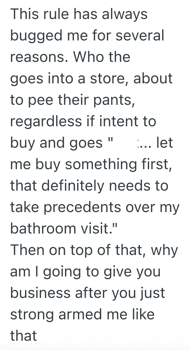 Screenshot 2025 08 06 at 1.56.39 PM Family Is On A Road Trip When The Toddler Needs To Go To The Bathroom, But The Gas Station Wont Give Them The Restroom Key Until They Buy Something