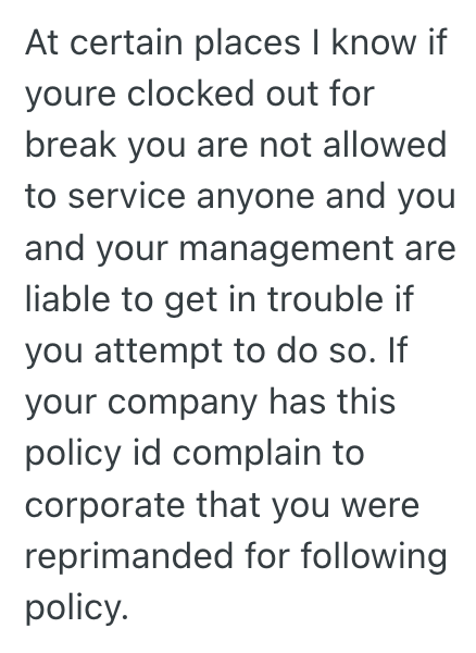 Screenshot 2025 08 06 at 4.37.24 PM Retail Worker Tried To Eat His Lunch In Peace, But A Furious Customer Pounded On The Break Room Door And Demanded Service Anyway