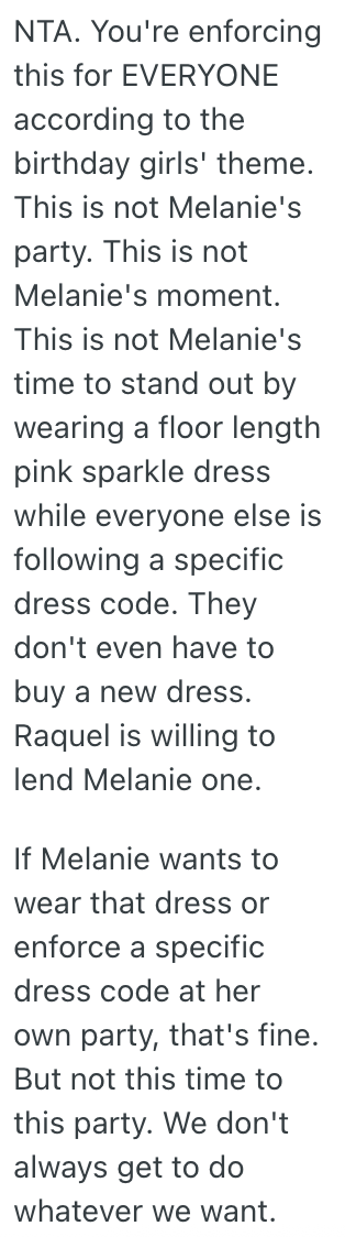 Screenshot 2025 08 07 at 11.54.00 AM His Niece Wanted To Wear Something Different To His Daughters Party That Has A Dress Code, But He Said He Wouldnt Allow It