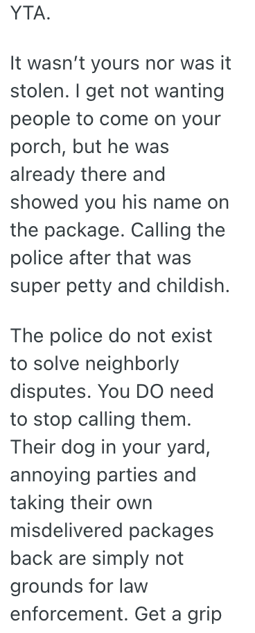 Screenshot 2025 08 07 at 12.44.34 PM She Thought Her Neighbors Stole A Package From Her Porch, So She Called The Police