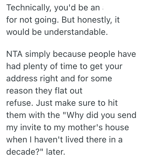 Screenshot 2025 08 07 at 3.32.40 PM 1 Her Family Refuses To Acknowledge That She Moved Twenty Years Ago, So Shes Skipping Her Cousins Wedding