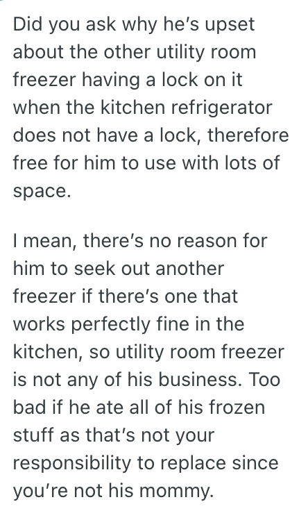 Screenshot 2025 08 07 at 6.28.58 PM His Roommate Wouldnt Stop Stealing His Food, So He Put Their Freezer Under Lock And Key