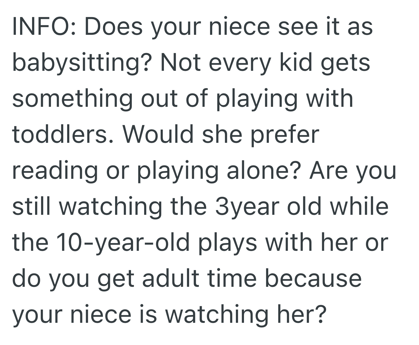 Screenshot 2025 08 08 at 11.39.29 AM Cousins Spend Time Playing Together At Family Gatherings, But Now The Family Wants The Older Child To Be Paid To Play With The Younger One
