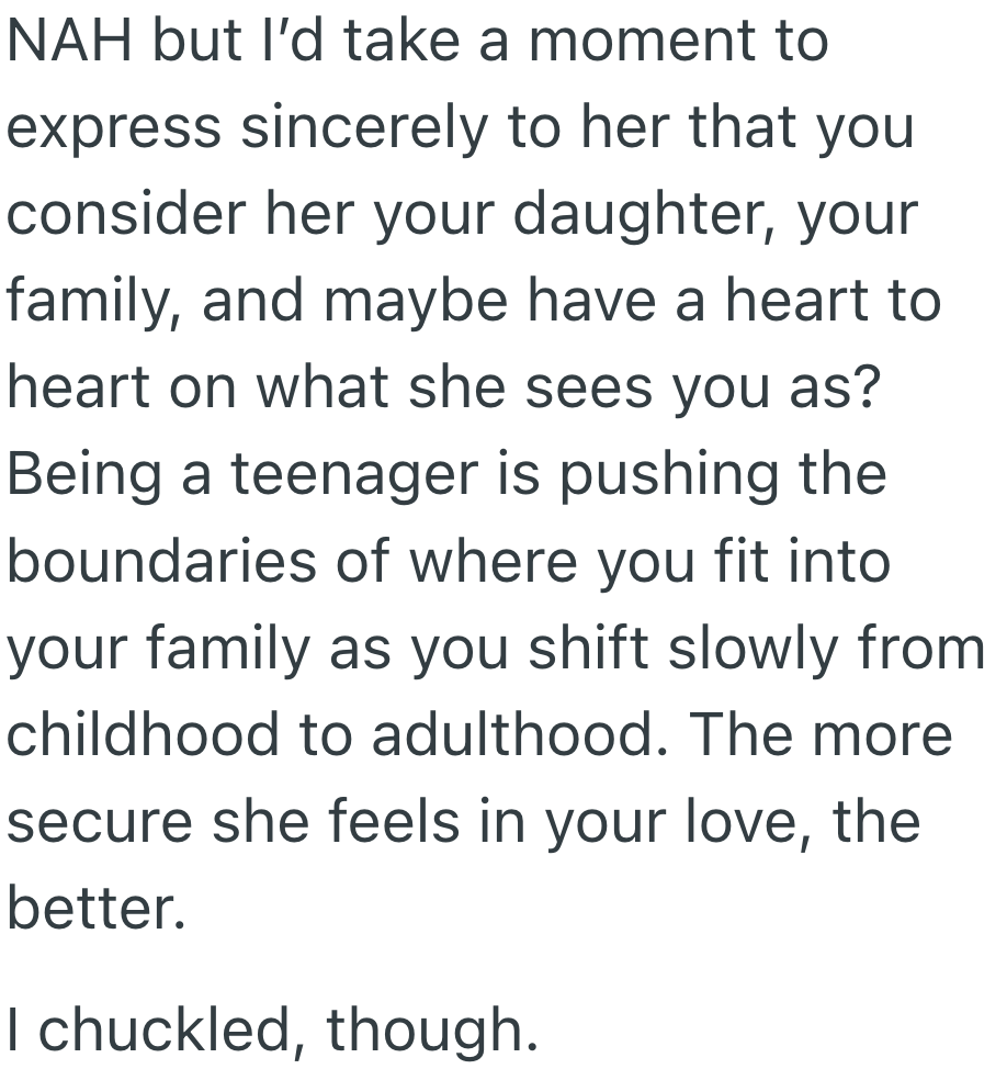 Screenshot 2025 08 08 at 2.57.28 PM His 15 Year Old Step Daughter Decided To Mouths, So He Couldnt Resist A Bad Dad Joke In Retort