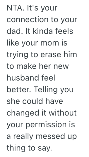 Screenshot 2025 08 08 at 6.13.22 PM This Teenagers Mom Wants Him To Take On His Stepdads Last Name, But He Wont Do It