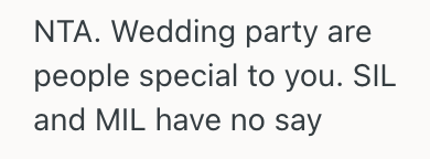 Screenshot 2025 08 09 at 4.02.21 PM Woman Left Her Future Sister In Law Out Of The Bridal Party, So Her Fiancé’s Family Turned On Her And Called Her A Jerk