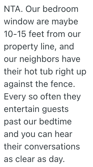 Screenshot 2025 08 09 at 4.53.45 PM His Neighbor Wants To Put In A Patio And A Fire Pit Right By His Bedroom Window, But He Wont Let Him Do It