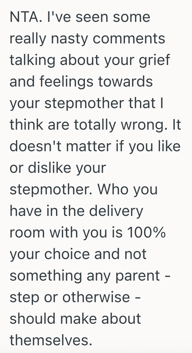 Screenshot 2025 08 09 at 5.48.17 PM Stepmom Wants To Be In The Delivery Room When Her Stepdaughter Gives Birth, But Her Stepdaughter Doesnt Want That At All