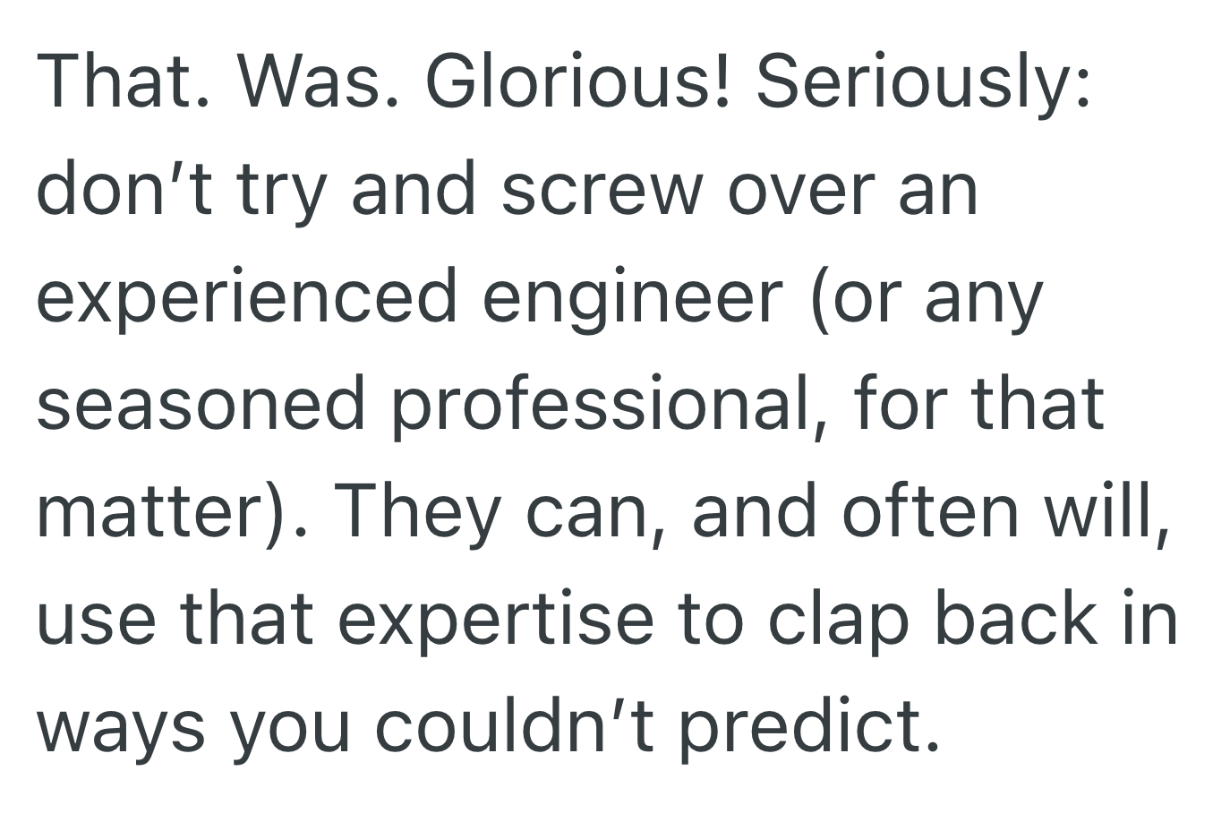 Screenshot 2025 08 10 at 3.04.38 PM New Management Comes In And Fires An Engineer, But Hes Already Got The Upper Hand