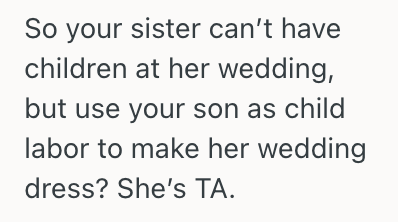 Screenshot 2025 08 10 at 7.14.59 PM He Designed His Aunts Wedding Dress, But He Wasnt Invited To The Wedding Since Hes A Teenager And Its An Adults Only Wedding