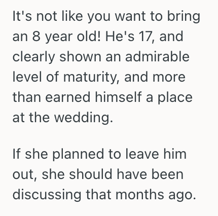 Screenshot 2025 08 10 at 7.36.12 PM He Designed His Aunts Wedding Dress, But He Wasnt Invited To The Wedding Since Hes A Teenager And Its An Adults Only Wedding