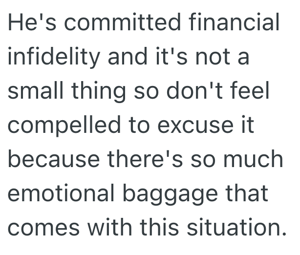 Screenshot 2025 08 11 at 10.55.16 PM Her Husband Has Been Secretly Using Their Money To Support His Homeless Mother, So This Woman Threatened To Leave Him If He Touches Another Cent