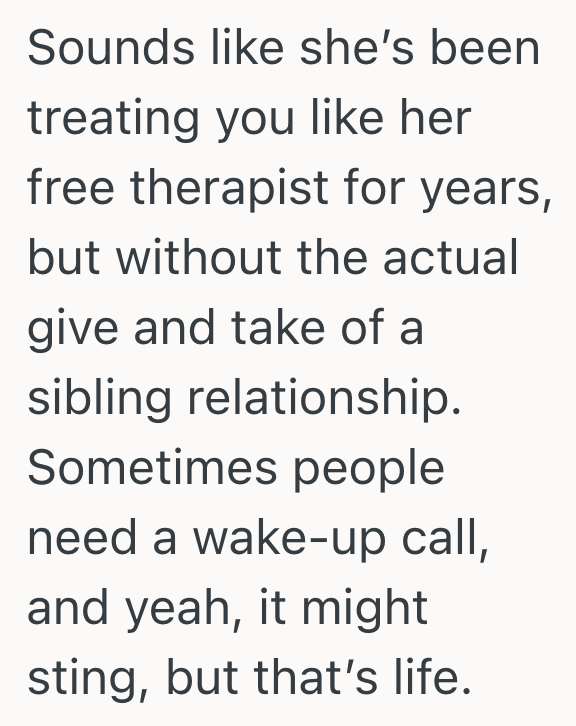 Screenshot 2025 08 11 at 9.31.07 PM Younger Sister Is Always There For Her Older Sister, But When Shes Sick Of The One Sided Nature Of Their Relationship, The Little Sister Makes A Stand