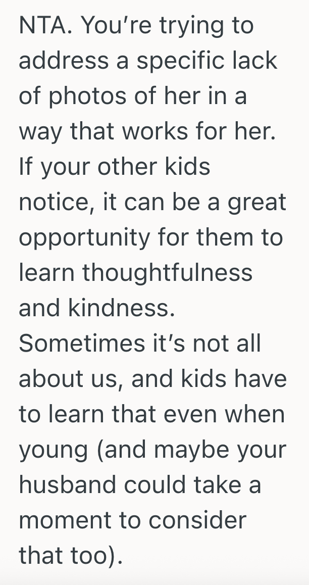 Screenshot 2025 08 11 at 9.51.23 PM Mom Wants More Pictures Of Her Adopted Daughter, But Now Shes Wondering If Her Other Daughters Will Feel Left Out