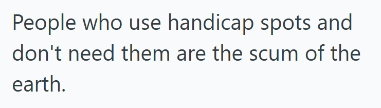 Screenshot 2025 08 12 172403 Woman Needed To Park In A Handicapped Parking Spot To Help Her Grandma, But Someone Else Took The Last One