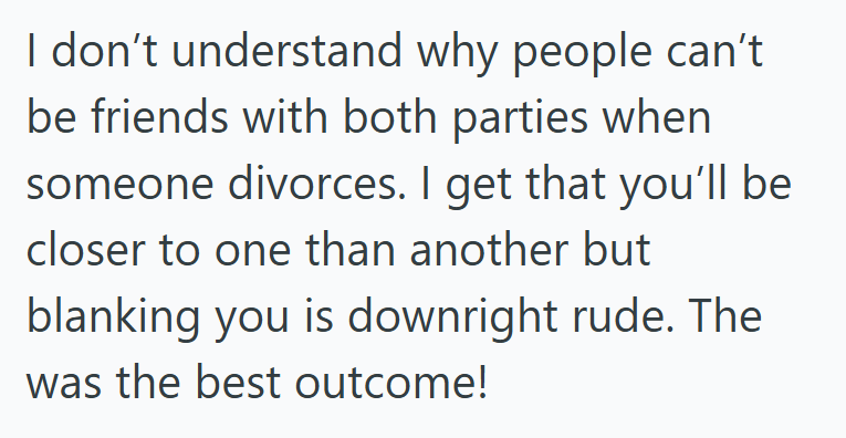 Screenshot 2025 08 12 181323 Her Exs Friend Refused To Acknowledge Her When They Bumped Into Each Other, But Years Later He Wanted To Use Her As A Referral To Get A Job At Her Firm