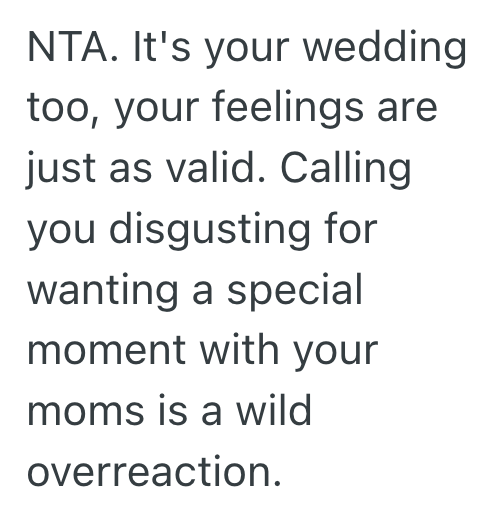 Screenshot 2025 08 12 at 1.12.14 PM Bride Wants To Tour Wedding Venues With Just Her Fiancé And Their Moms, But Her Fiancé Wants His Sister To Come Too