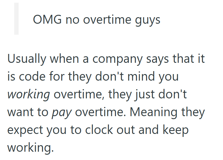 Screenshot 2025 08 13 161647 He Had Completed His Working Hours For The Week, So He Left Early Because No One Was Around To Approve His Overtime