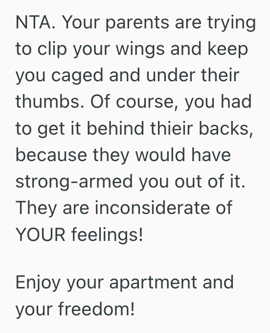 Screenshot 2025 08 13 at 11.37.05 AM She Needed Independence From Her Controlling Parents, But When She Tried To Move Out Without Their Permission, They Accused Her Of Throwing Her Life Away