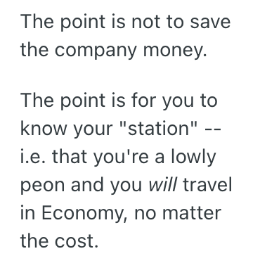 Screenshot 2025 08 13 at 2.48.21 PM Man Suggested Upgrading To Business Class To Save Money On Multiple Flights, But HR Followed Their Policy Strictly And Spent Double In Excess Baggage
