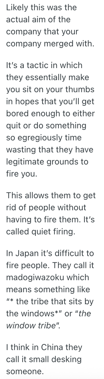 Screenshot 2025 08 13 at 8.11.24 AM Their Supervisor Told Them to Make Their Work Last Longer To Look Good In Front Of The Boss, So They Took Their Sweet Time And Barely Did Any Work For Months