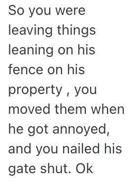 Screenshot 2025 08 13 at 8.38.03 AM Her New Neighbors Were Rude To Her, So She Nailed Shut The Gate In Their Yard