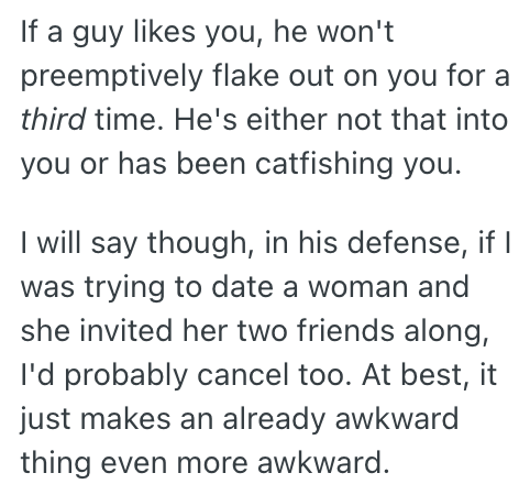 Screenshot 2025 08 14 at 15.08.26 Shes Been Trying To Plan A Date, But Something Always Comes Up On His End. Now Shes Had Enough, And Is Considering Giving Up On Him Altogether.