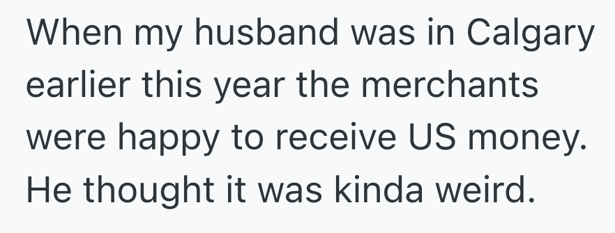 Screenshot 2025 08 14 at 2.53.56 PM A Customer Was A Rude To Her, So She Wouldnt Let Her Pay With Canadian Coins