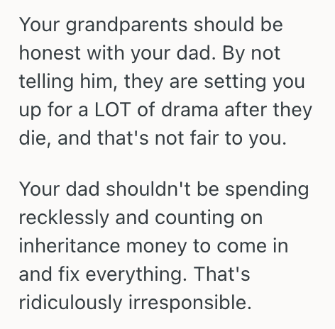 Screenshot 2025 08 14 at 3.32.20 PM Man Learned He Would Inherit His Grandparents Estate, But He Doesnt Know If He Should Tell His Father