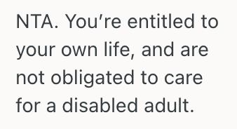 Screenshot 2025 08 15 at 10.25.44 PM Woman Witnessed How Her Sister In Law Was Being Sheltered Too Much, So She Struggled With The Idea Of Becoming Her Future Guardian