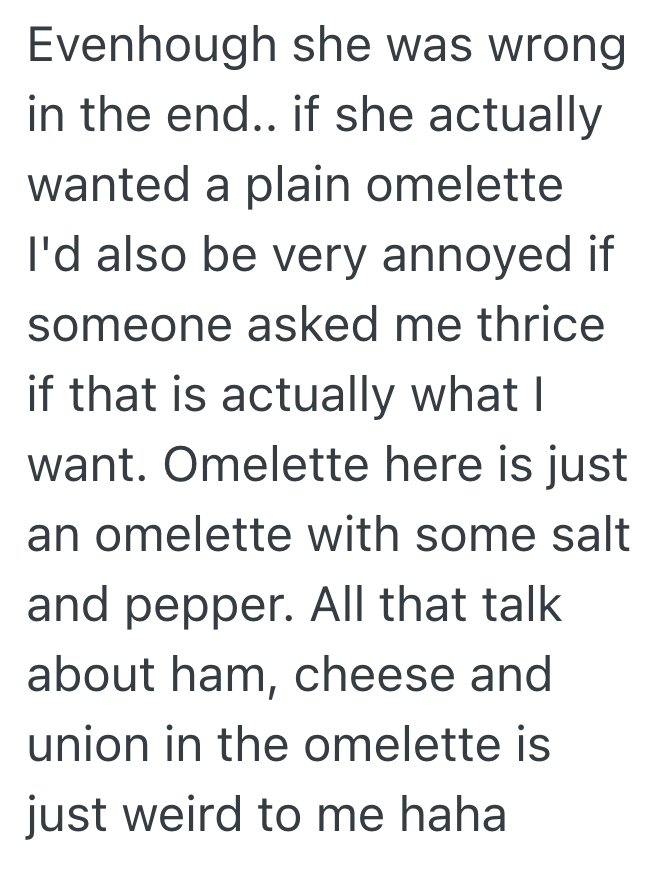 Screenshot 2025 08 15 at 12.55.32 PM Server Clarifies Customers Unusual Breakfast Order, But The Customer Is Furious When She Sees What She Really Ordered