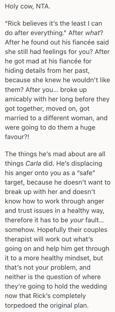 Screenshot 2025 08 15 at 16.17.35 He Was Excited For His Best Friend To Get Married, And Even Let Them Hold The Wedding On His Property. But When Her Fiancé Learned Of Their History, Everything Took A Turn.