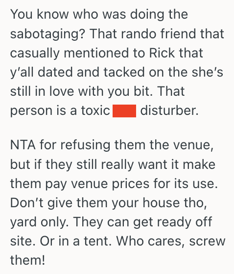 Screenshot 2025 08 15 at 16.18.22 He Was Excited For His Best Friend To Get Married, And Even Let Them Hold The Wedding On His Property. But When Her Fiancé Learned Of Their History, Everything Took A Turn.