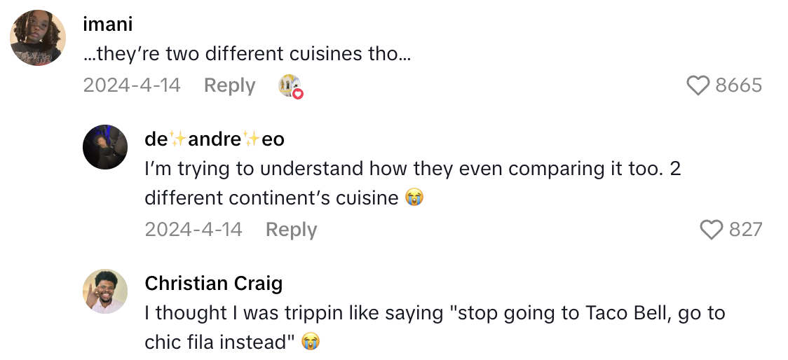 Screenshot 2025 08 16 at 10.27.46 AM Cava Customer Said That The Restaurant Is Vastly Superior To Chipotle