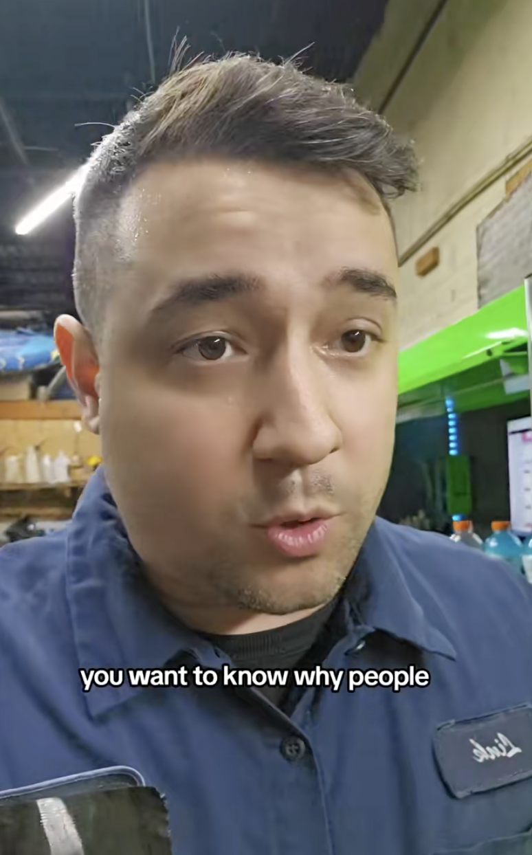 mechanic talking about cars