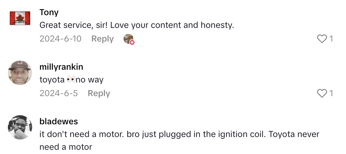 Screenshot 2025 08 16 at 3.53.38 PM A Lexus Dealership Tried To Convince A Customer They Needed A New Engine, But This Mechanic Said They Only Needed A $200 Coil