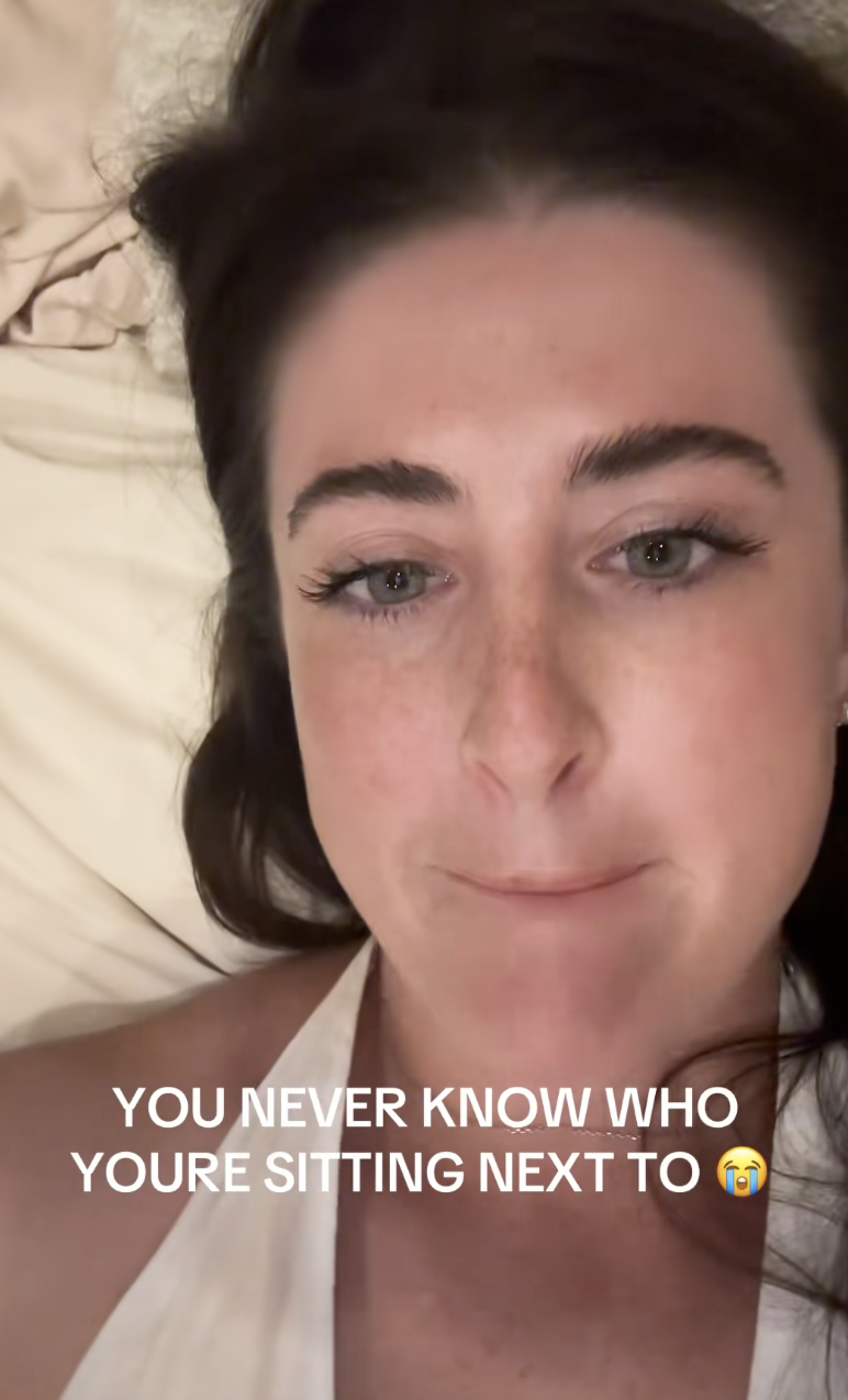 woman talking to tiktokkers