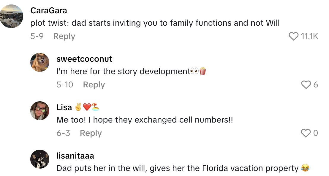 Screenshot 2025 08 17 at 7.54.33 PM Sir, I dont know if this is appropriate to say or not...   A Traveler Unexpectedly Hit It Off With Her Situationships Father During A Flight Delay