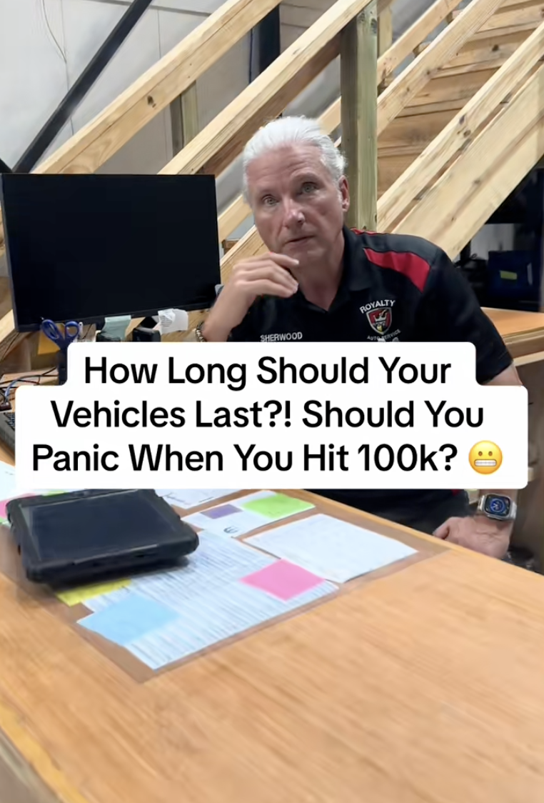 mechanic in his shop