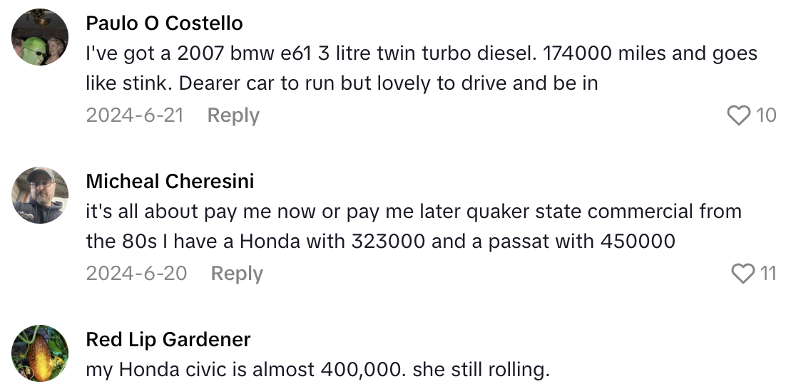 Screenshot 2025 08 17 at 8.48.10 AM A Mechanic Shared How Long He Thinks A Vehicle Should Last And Its A Lesson For All Car Owners.   It’s a piece of machinery; it can be maintained.