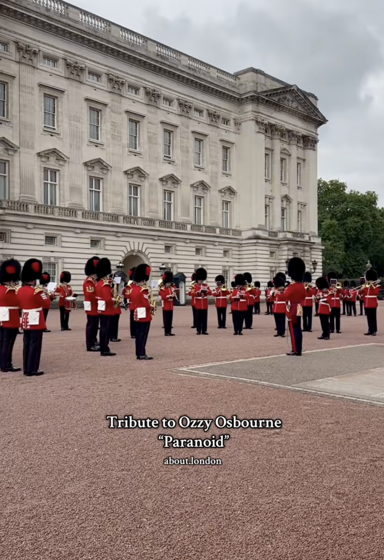 band at buckingham palace
