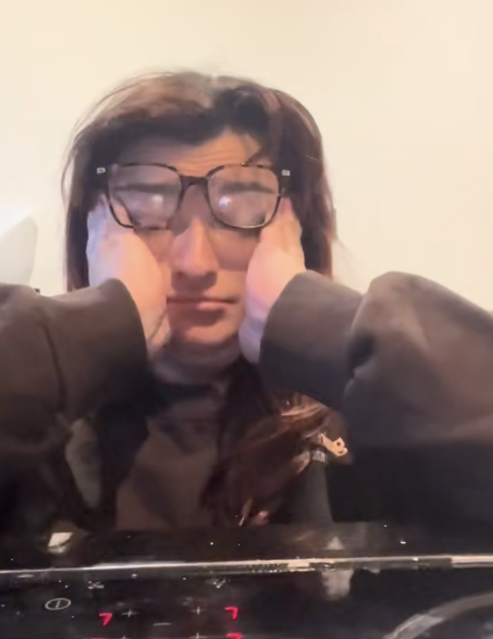 woman in her kitchen