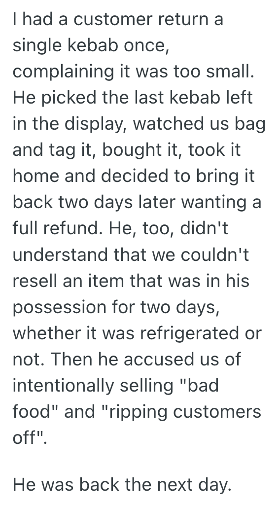 Screenshot 2025 08 18 at 1.41.48 PM Shopper Insisted On Putting Back A Perishable Yogurt Container, So One Retail Worker Had To Enforce The Rules, Even If It Meant Wasting The Item