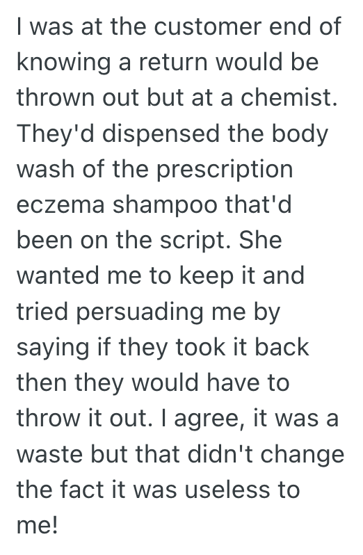 Screenshot 2025 08 18 at 1.43.28 PM Shopper Insisted On Putting Back A Perishable Yogurt Container, So One Retail Worker Had To Enforce The Rules, Even If It Meant Wasting The Item